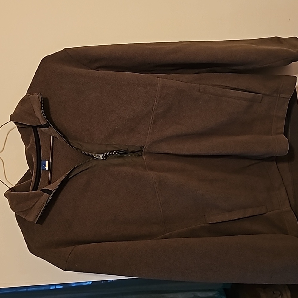 Dark green fleece